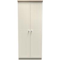 Ready Assembled 2 U Cambridge 2 Door Wardrobe (Ready Assembled) in Cream