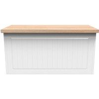 Ready Assembled 2 U Cambridge Blanket Box (Ready Assembled) in White
