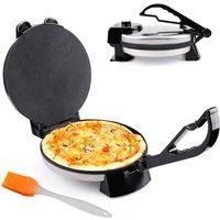 2000W 10 inch Electric Chapati Maker Flat Bread Naan Tortilla Roti Press Machine
