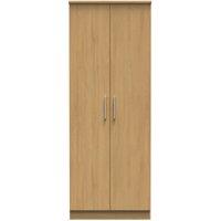 Ready Assembled 2 U Windsor 2 Door Wardrobe (Ready Assembled) in Light Brown
