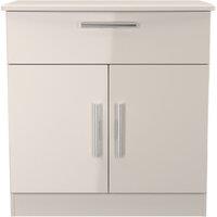 Ready Assembled 2 U Windsor 1 Drawer 2 Door Sideboard (Ready Assembled) in Taupe