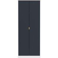 Ready Assembled 2 U Bexley 2 Door Wardrobe (Ready Assembled) in Dark Blue