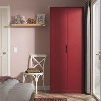 Ready Assembled 2 U Fuji 2 Door Wardrobe (Ready Assembled) in Dark Red
