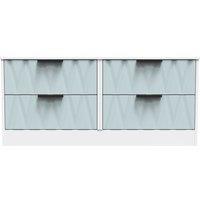 Ready Assembled 2 U Washington 4 Drawer Bed Box (Ready Assembled) in Duck Egg Blue