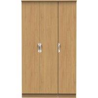 Ready Assembled 2 U Holborn 3 Door Wardrobe (Ready Assembled) in Brown