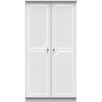 Ready Assembled 2 U Stratford Wide Plain Wardrobe (Ready Assembled) in White