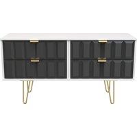 Metro 4 Drawer Bed Box (Ready Assembled)