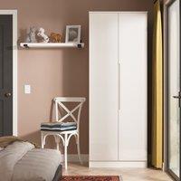 Ready Assembled 2 U Lucca 2 Door Wardrobe (Ready Assembled) in Taupe