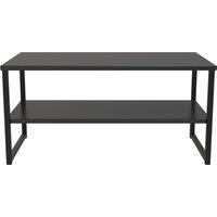 Ready Assembled 2 U Tamworth XXL Coffee Table 1000x500 (Ready Assembled) in Black