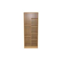 Ready Assembled 2 U Carlton Tall Shelf Unit (Ready Assembled) in Natural