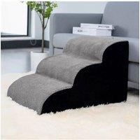 Comfy Non-Slip Pet Steps with Removable Cover 40cm W x 55cm D x 35cm H
