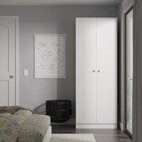 Ready Assembled 2 U Newlyn 2 Door Wardrobe (Ready Assembled) in White