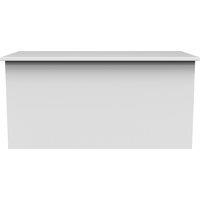Ready Assembled 2 U Hampshire Blanket Box (Ready Assembled) in White