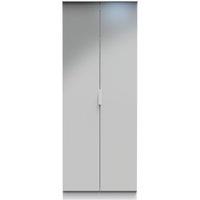 Ready Assembled 2 U Dover 2 Door Wardrobe (Ready Assembled) in Mid Grey