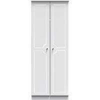 Ready Assembled 2 U Stratford 2 Door Wardrobe (Ready Assembled) in White
