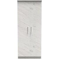 Ready Assembled 2 U Cornwall 2 Door Wardrobe (Ready Assembled) in Off-White