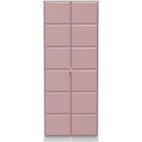 Ready Assembled 2 U Metro 2 Door Wardrobe (Ready Assembled) in Dusty Pink