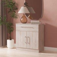 Ready Assembled 2 U Gloucester 1 Drawer 2 Door Sideboard (Ready Assembled) in Light Grey