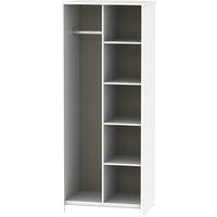 Ready Assembled 2 U Fuji Open Wardrobe (Ready Assembled) in Beige