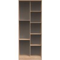 Ready Assembled 2 U Holborn Tall Shelf Unit (Ready Assembled) in Light Oak
