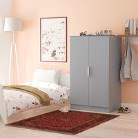 Ready Assembled 2 U Dover 2 Door Midi Wardrobe (Ready Assembled) in Light Blue