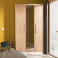 Ready Assembled 2 U Gloucester Tall Triple Mirror Wardrobe (Ready Assembled) in White