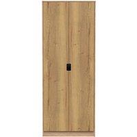 Ready Assembled 2 U Taiwan 2 Door Wardrobe (Ready Assembled) in Light Oak