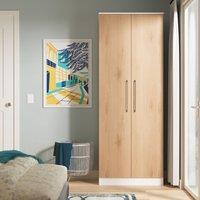 Ready Assembled 2 U Gloucester 2 Door Wardrobe (Ready Assembled) in White