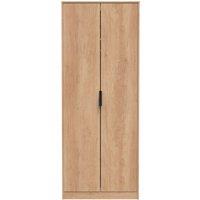 Ready Assembled 2 U Fuji 2 Door Wardrobe (Ready Assembled) in Natural