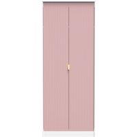 Ready Assembled 2 U Bexley 2 Door Wardrobe (Ready Assembled) in Pink