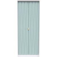 Ready Assembled 2 U Dallas 2 Door Wardrobe (Ready Assembled) in Duck Egg Blue