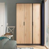 Ready Assembled 2 U Fuji 3 Door Wardrobe (Ready Assembled) in Grey