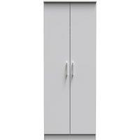 Ready Assembled 2 U Cornwall 2 Door Wardrobe (Ready Assembled) in Light Grey