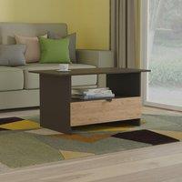 Ready Assembled 2 U Norway Bottom Drawer Coffee Table (Ready Assembled) in Dark Grey