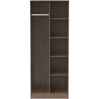 Ready Assembled 2 U Tamworth Open Wardrobe (Ready Assembled) in Walnut