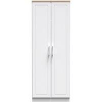 Ready Assembled 2 U Norfolk 2 Door Wardrobe (Ready Assembled) in White