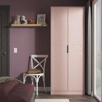 Ready Assembled 2 U Islay 2 Door Wardrobe (Ready Assembled) in Dusty Pink