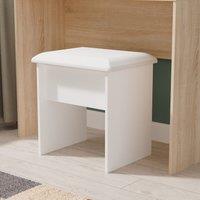 Ready Assembled 2 U Lucca Stool (Ready Assembled) in White