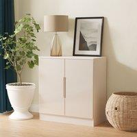 Ready Assembled 2 U Lucca 2 Door Cabinet (Ready Assembled) in Taupe