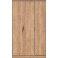 Ready Assembled 2 U Fuji 3 Door Wardrobe (Ready Assembled) in Natural