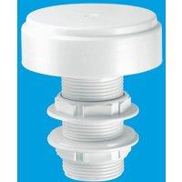 McAlpine ZWLFBR 2" Screened Tank Breather in White