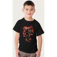 Jurassic Park T Rex T-Shirt in Black | Size: 9-11 Years