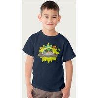 Jungle Book Best For Life Mowgli & Baloo Disney T-Shirt in Navy | Size: 9-11 Years
