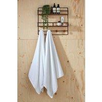 CHRISTY 'Brixton' Luxury Textured 100% Cotton Towels in White