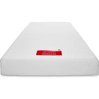 Rest Relax Eco Memory Foam Rolled Mattress in White | Size: Double