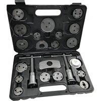 Autojack 22 Piece Brake Rewind Caliper Piston Tool Kit in Black