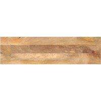 Table Top 100x30x3.8 cm Rectangular Solid Wood Mango