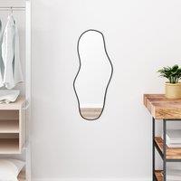 Berkfield Home Wall Mirror Black 70x30 cm