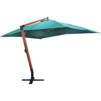 Berkfield Home Floating Parasol Melia 300 x 400 cm Green