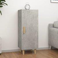 Berkfield Home Sideboard Concrete Grey 34.5x34x90 cm Engineered Wood